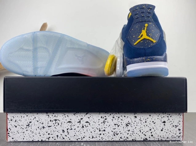 Boostmaster lin AJ4-1036660 Air (PE) Jordan 4 Michigan Retro 0816